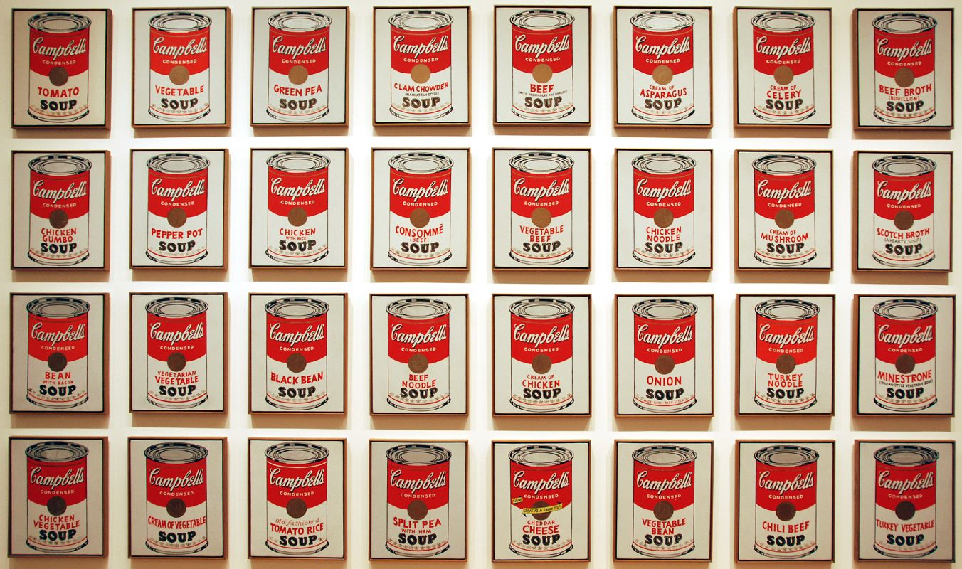 MOMA 22 Andy Warhol Campbell-s Soup Cans